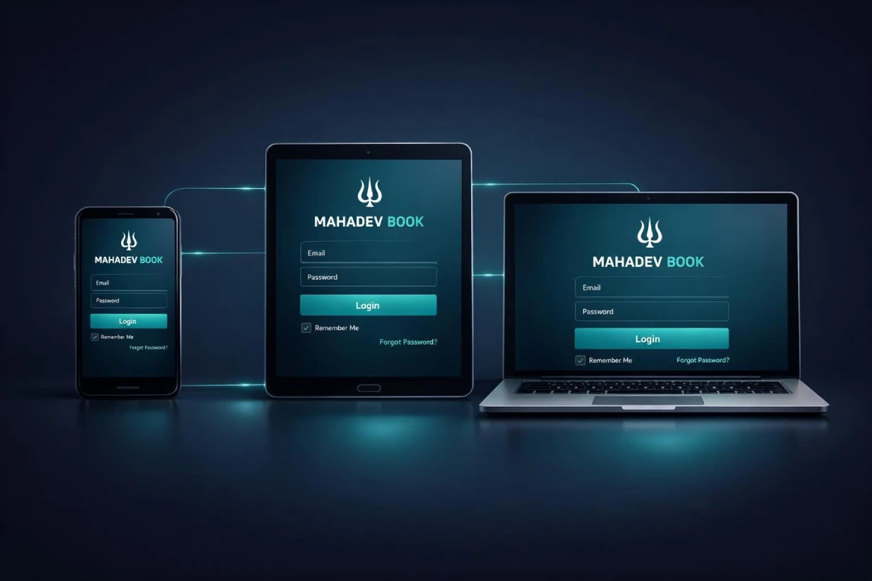 Mahadev Book login works across mobile tablet and desktop devices